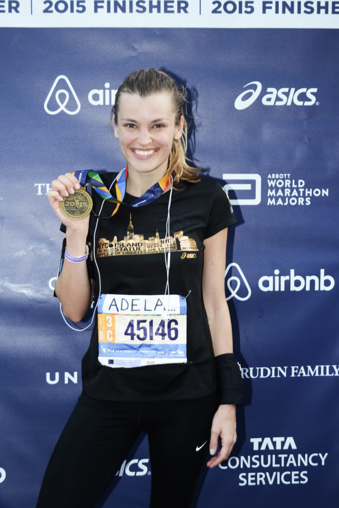 NYC Marathon Adela Capova 1