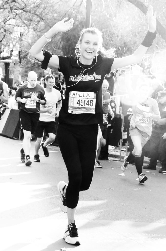 NYC Marathon Adela Capova 2