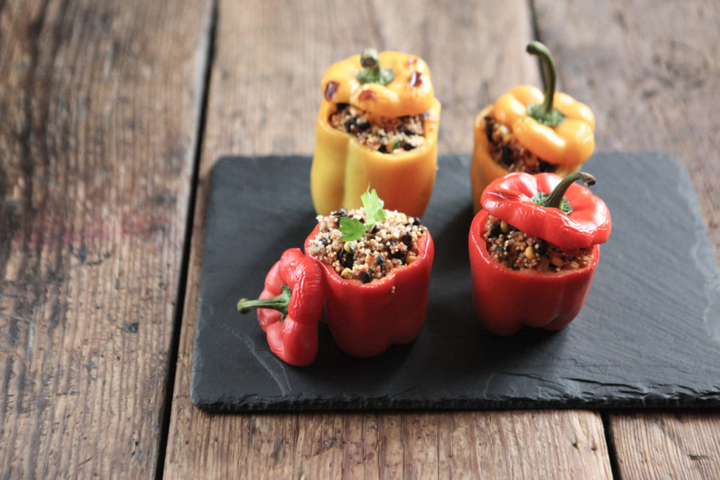 Millet Stuffed Peppers